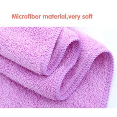 3pcs Absorbent Water Hand Towels Dry Fast Microfiber Face Towel Random
