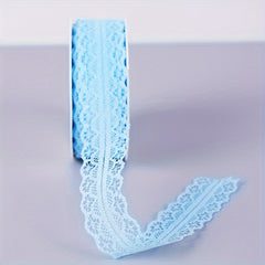 1roll Lace Ribbon Baking Cake Decoration Ribbon Gift Satin Ribbon