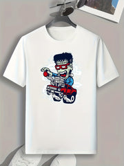 Men's Sports T shirt Graphic Tee for Fitness Activities
