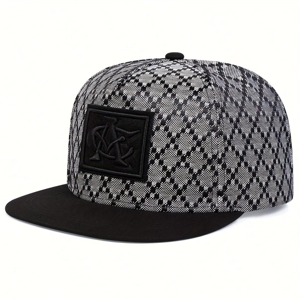 Men's CA Letter Hip Hop Hat Adjustable Sun Hat Baseball Cap