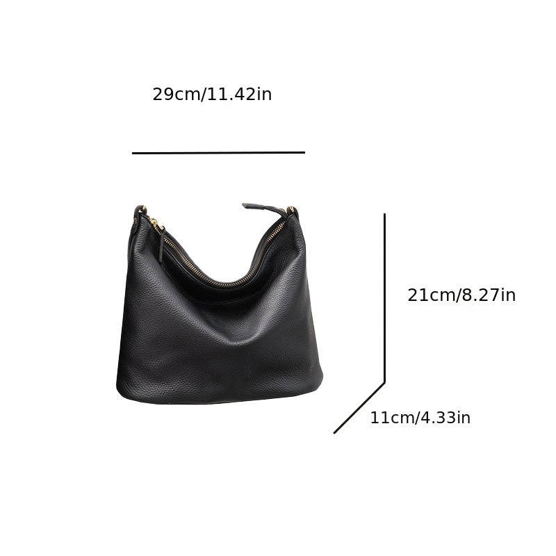 Women's Leather Tote Bag Convertible Crossbody Clutch Handbag