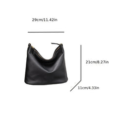 Women's Leather Tote Bag Convertible Crossbody Clutch Handbag