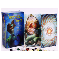Mermaid Tarot Deck Fortune Telling Cards for Family Gatherings