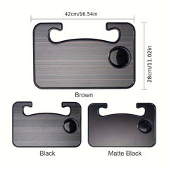 Car Laptop Mount Steering Wheel Tray Sturdy Car Eating Tray