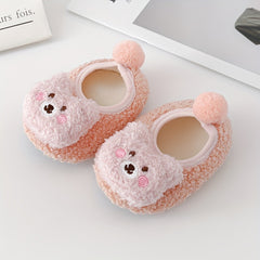Christmas Animal Slippers 1pair Non slip Baby Toddler Shoes Socks
