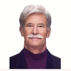 Men's Gray Short Wig Easy Wear Natural Look