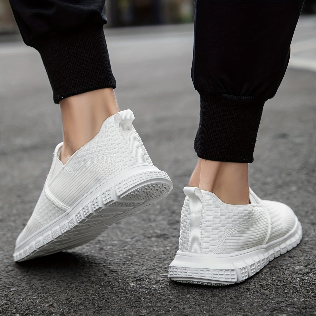 Men's Breathable Slip On Casual Shoes for Traveling Jogging