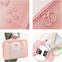 7 Pcs Travel Luggage Bags Clothes Storage Portable Bags