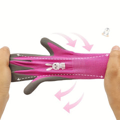 Child Cartoon Gardening Gloves Wear Resistant Safety Protection