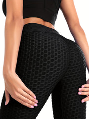 High Waisted Yoga Pants Butt Lifting Tummy Control Leggings