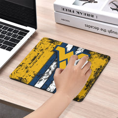 Vintage Yellow Wood Mouse Pad Non Slip Rubber Mouse Mat for Computer Desk
