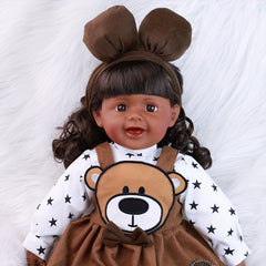 25" Reborn Doll Cartoon Style Boys Girls Christmas Birthday