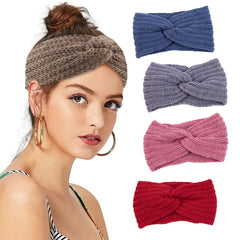 Soft Cable Knit Winter Headband for Women