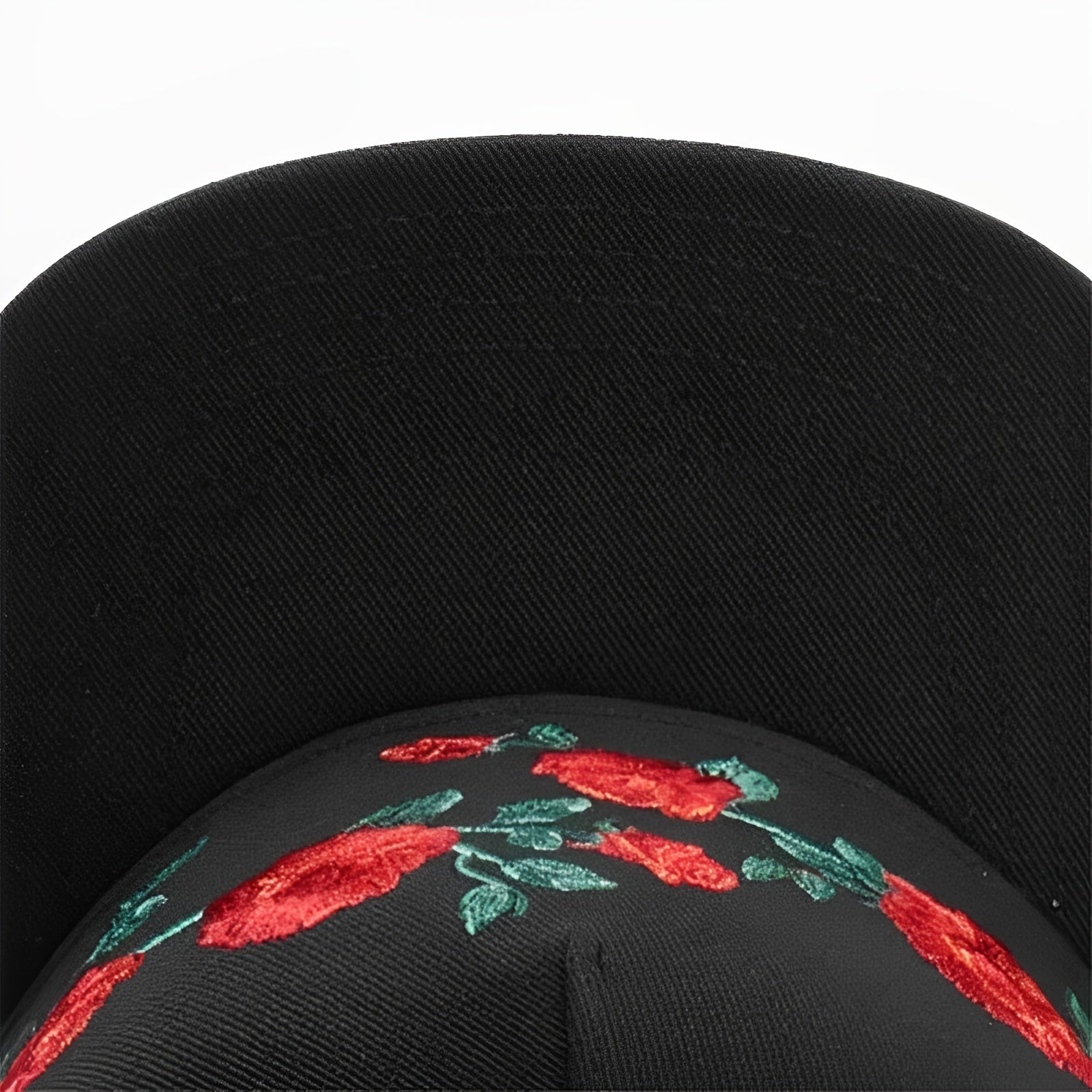 Men's Rose Embroidered Hip Hop Hat
