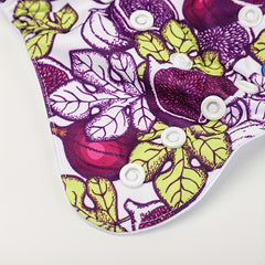 4pcs Fruit Print Cloth Diapers for Baby Girls
