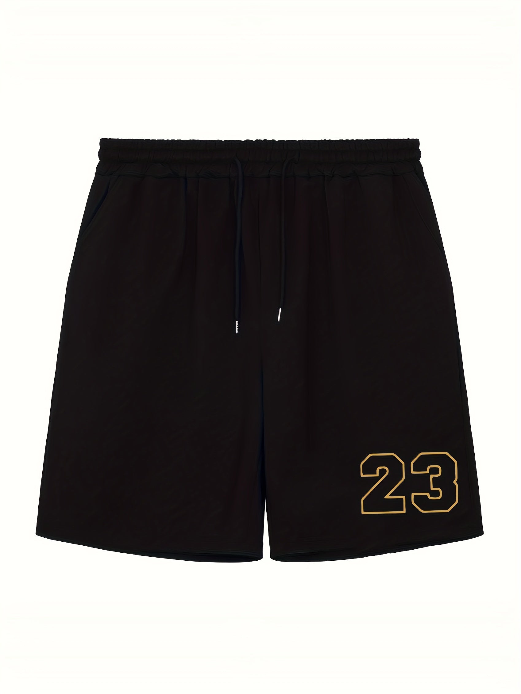 Men's 23 Print Cycling Shorts for Fitness Gym & Adventures