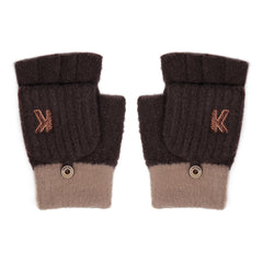 Men's Winter Knitted Fleece Gloves - Snow Weather