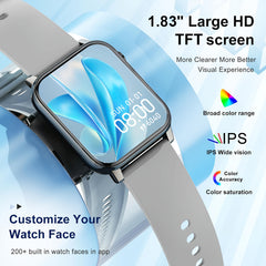 GWENLAND 4 Smart Watch IP68 Waterproof Call Text Pedometer Calorie Counter