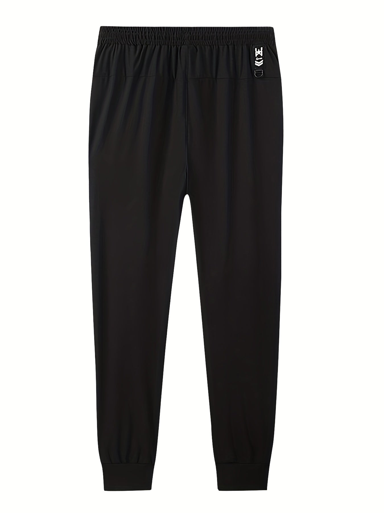 Men's Casual Drawstring Sweatpants with Zipper Pockets