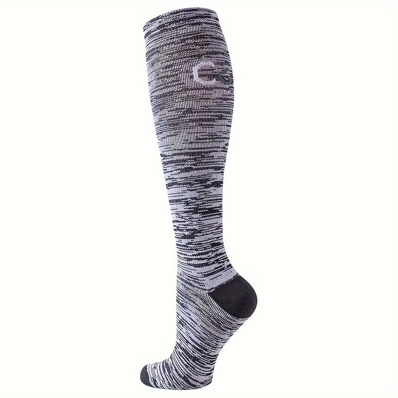 C3 Compression Socks For Women Men Nursing Running Travel Knee High Socks