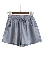Women's Outdoor Sports Shorts with Knot Front and Loose Fit
