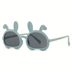 Boys Bunny Ear Sunglasses UV Protection Kids Accessories