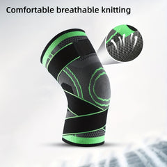 Compression Knee Pads for Basketball, Breathable Nylon Knitted