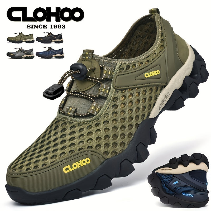 Men's Lightweight Mesh Sports Shoes Non slip Rubber Sole Sneakers