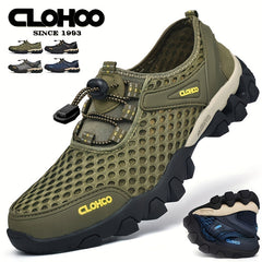 Men's Lightweight Mesh Sports Shoes Non slip Rubber Sole Sneakers