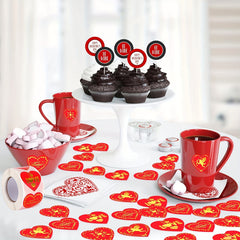 500pcs Love Stickers Roll for Crafts Classroom Decoration