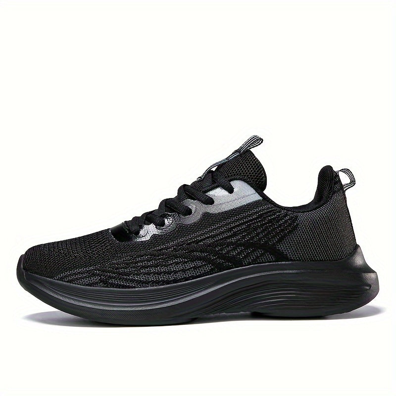 Women's Lace Up Sporty Running Shoes Breathable Mesh Sneakers