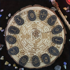 Witch Runes Divination Fortune Telling Rune Words For Crystal