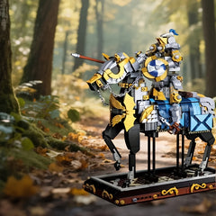1247 pcs Medieval Knight Building Blocks Set Adult DIY Assembly Model Toy
