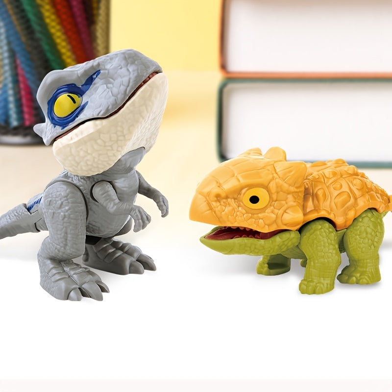 5pcs Finger Biting Dinosaur Toys Educational Kids Birthday Gift