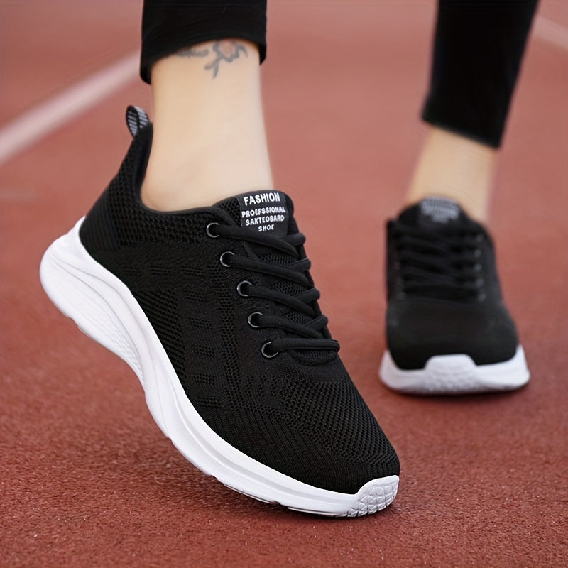Women's Mesh Tennis Sports Shoes Lightweight Non slip Breathable Travel Shoes