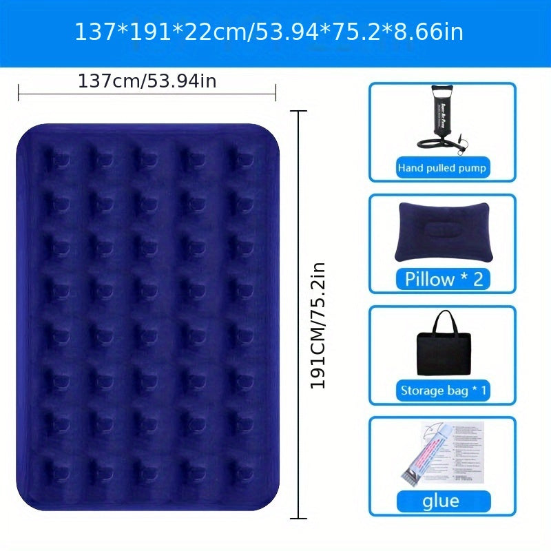 Thickened Inflatable Air Mattress for Camping Tent