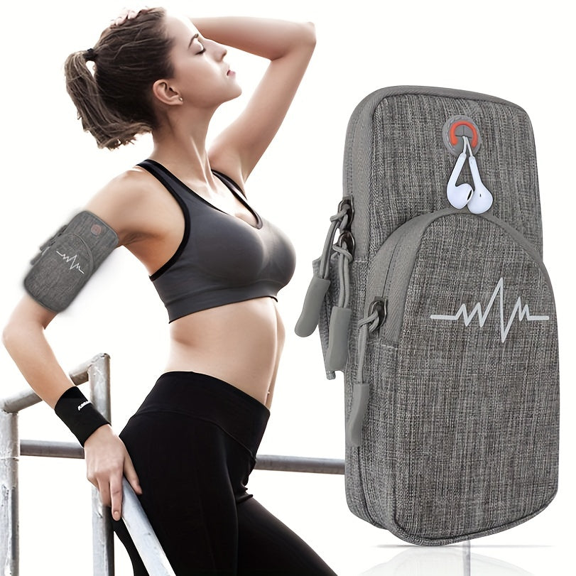 Portable Sports Arm Bag Small Running Fitness Arm Pouch for Men and Women