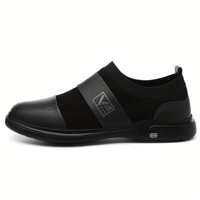 Men's Knit Loafers Slip On Casual Shoes for Travel Jogging