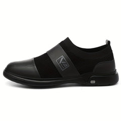 Men's Knit Loafers Slip On Casual Shoes for Travel Jogging