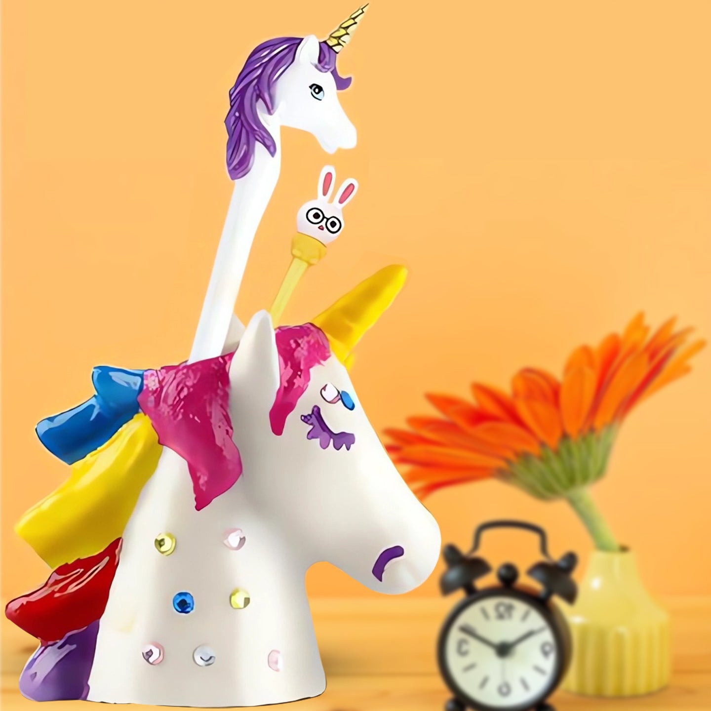DIY Unicorn Painting Pen Holder - Perfect for Art Supplies