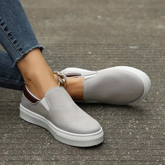 Women's Canvas Slip-On Outdoor Sneakers