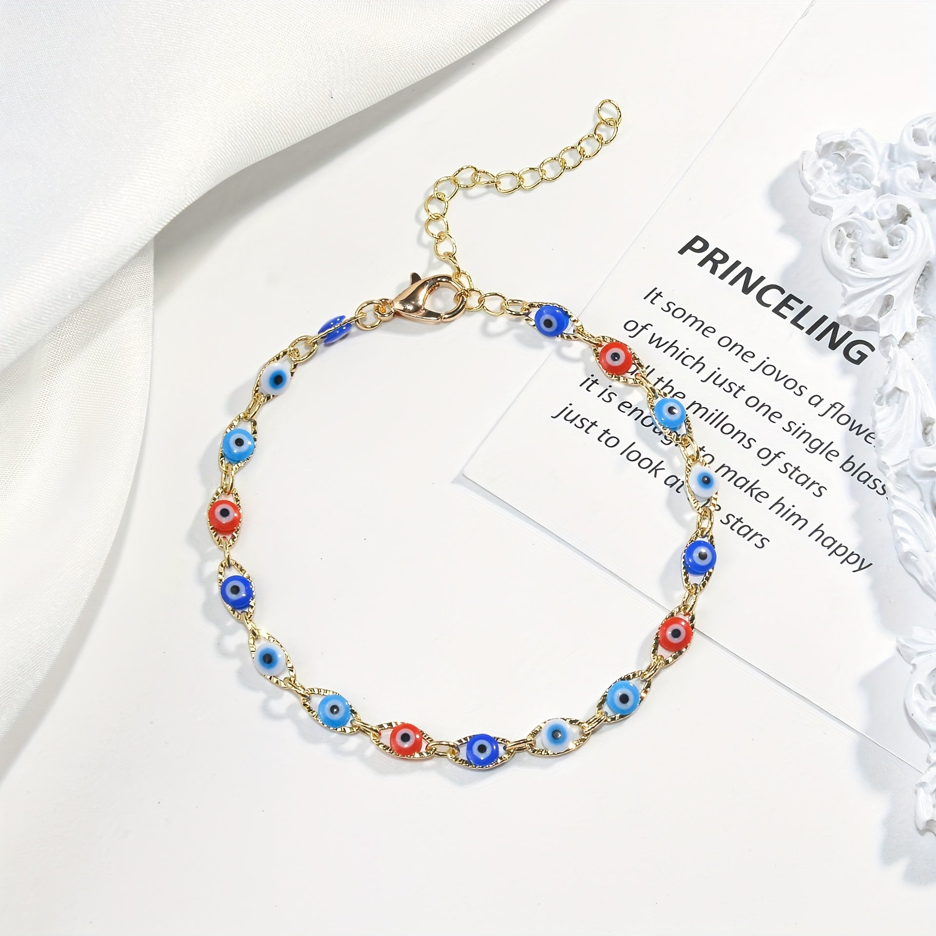 Devil's Eye Hand Women's High-end Sense Chain Bracelet Jewelry