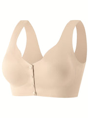Front Buckle Wireless Bra Push Up Seamless Bra