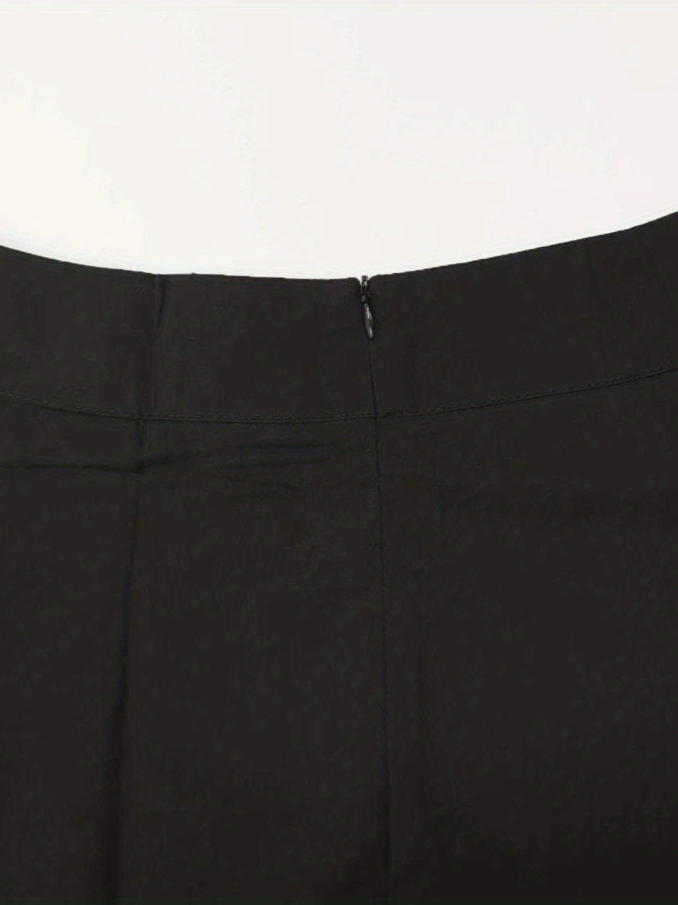 High Waist Pleated Maxi Skirt