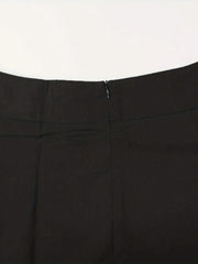 High Waist Pleated Maxi Skirt