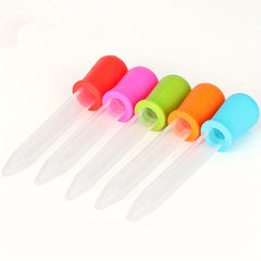 5ml Silicone Plastic Pipette Dropper for Feeding Medicine