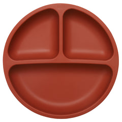 Safe Soft Silicone Baby Toddler Plate Dishwasher & Microwave Safe