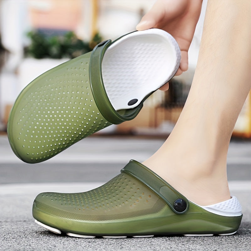 Men's Clogs Garden Shoes Lightweight Sandals for Spring and Summer