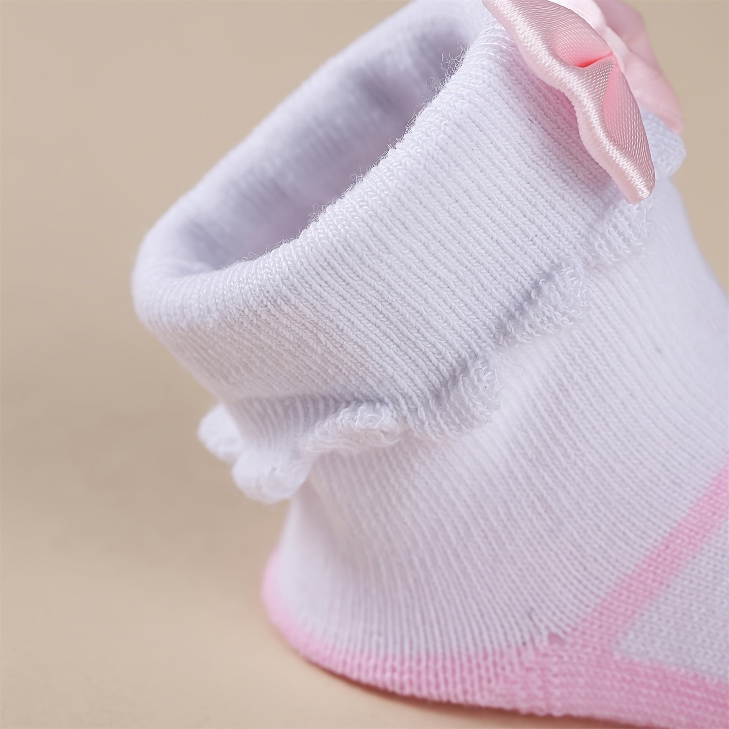 Cute Bow Tied Socks Set for Little Girls