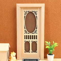 1:12 Dollhouse Door Window Furniture Decor